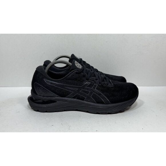 ASICS Gel-Cumulus 23 Running Shoes 1012A888-002 Triple Black Gray Women’s 10.5 - Picture 1 of 8